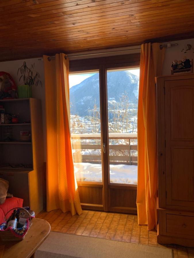 Studio sympa avec terrasse , maxi 4 pers.Briançon Exterior foto